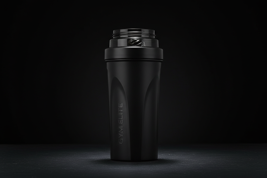 Black Protein Shaker Bottle 700ml