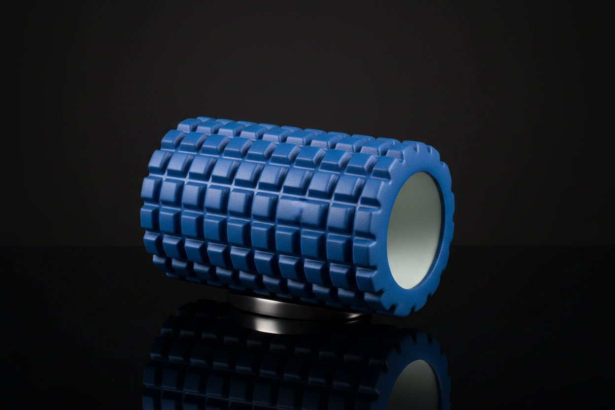 Blue High-Density Foam Roller