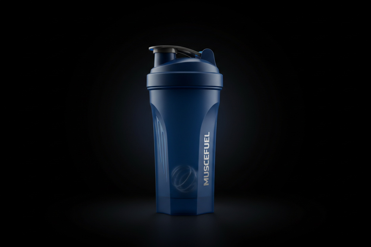 Blue Protein Shaker Bottle 700ml