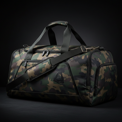 Camouflage Athletic Gym Duffel Bag