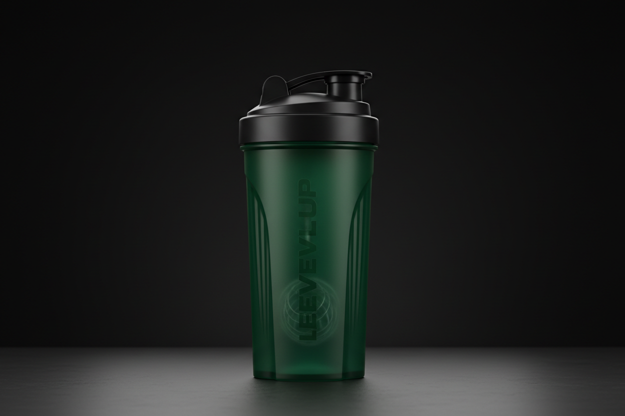 Green Protein Shaker Bottle 700ml